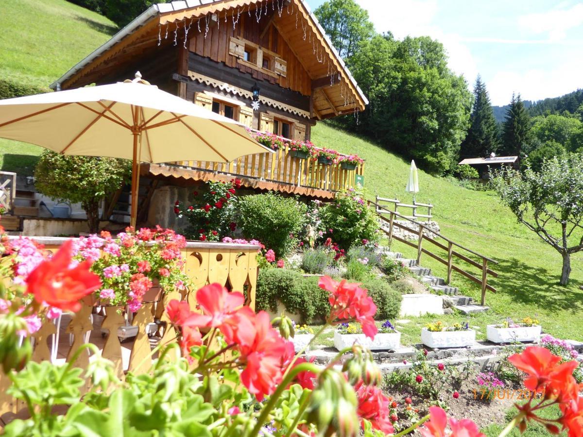 Chalet Fleur Des Neiges Saint-Jean-dʼAulps Zewnętrze zdjęcie