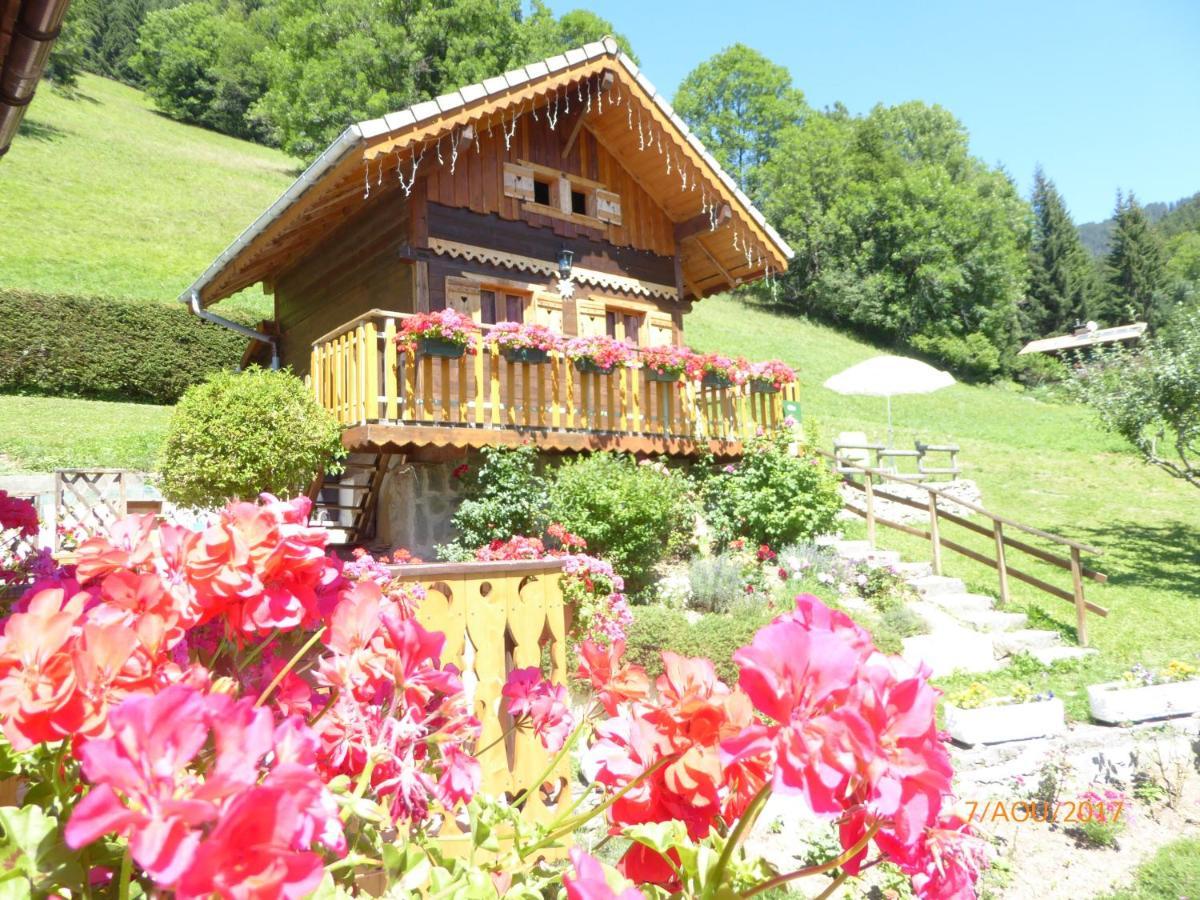 Chalet Fleur Des Neiges Saint-Jean-dʼAulps Zewnętrze zdjęcie