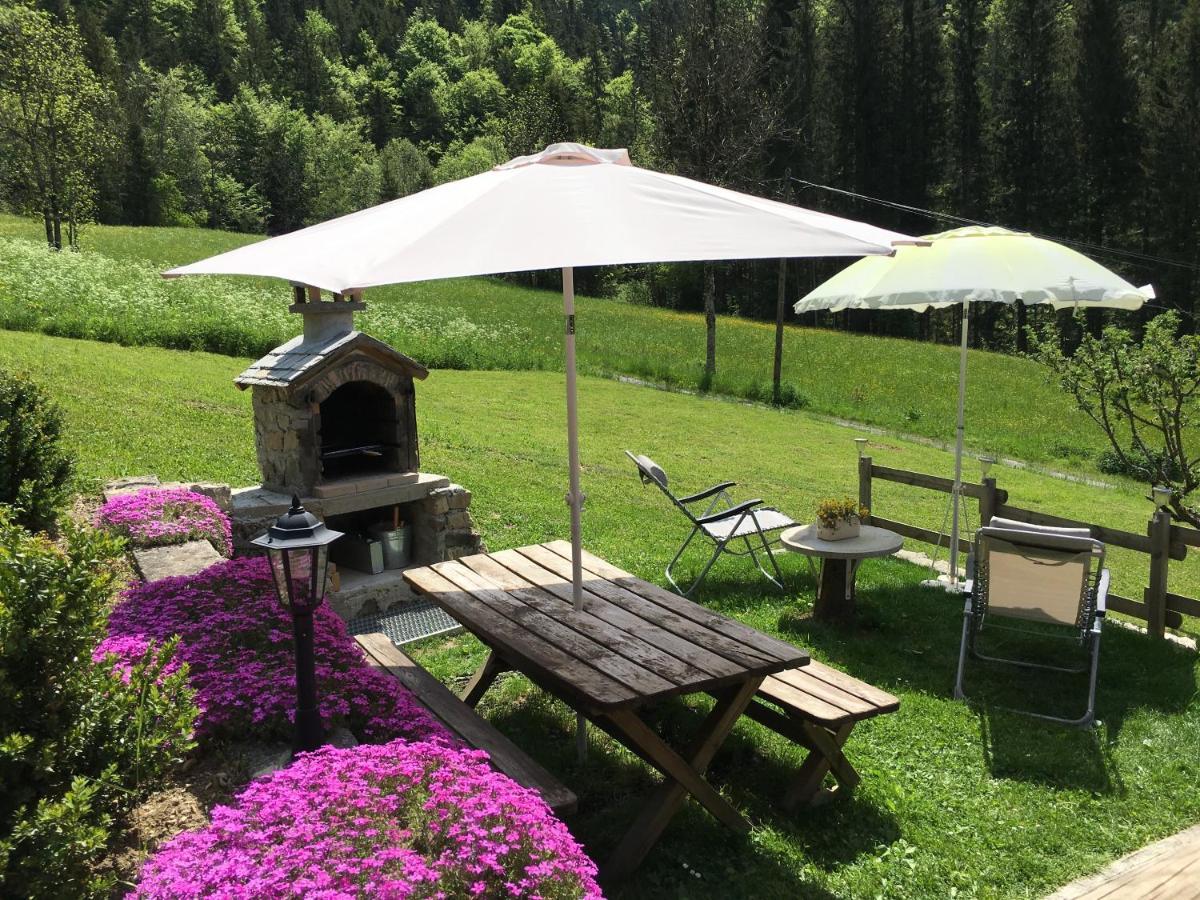Chalet Fleur Des Neiges Saint-Jean-dʼAulps Zewnętrze zdjęcie
